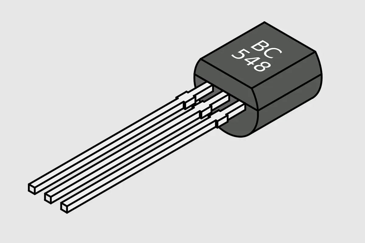 BC548 Transistor: Pinout, Datasheet, Equivalent, and Circuit