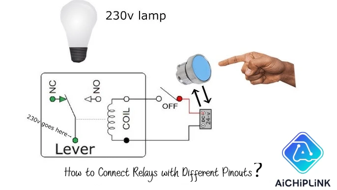 Connect Relays with Different Pinouts