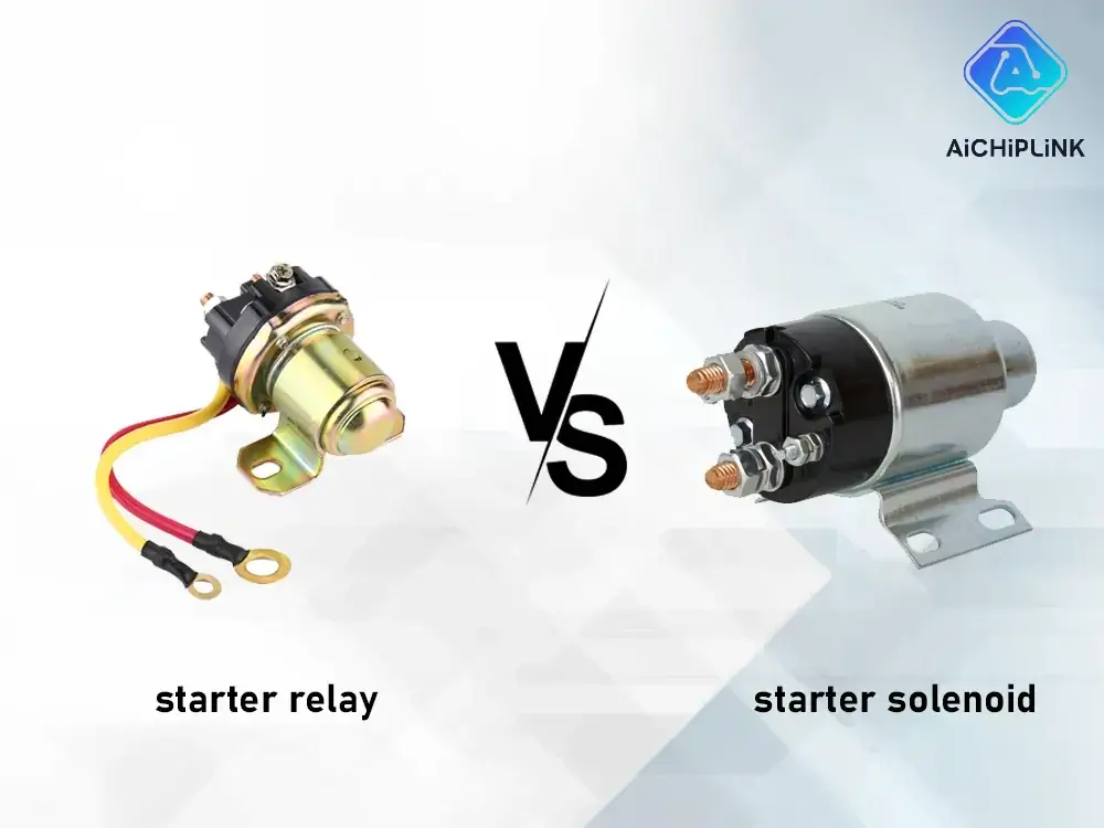 Starter Relay vs Starter Solenoid differences