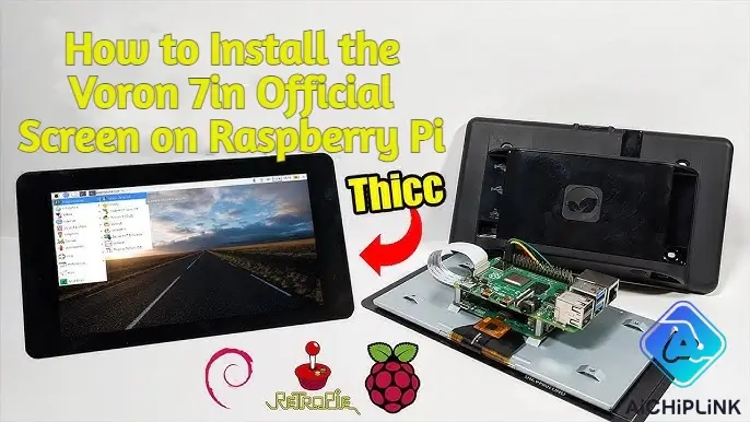 Voron 7in Official Screen on Raspberry Pi