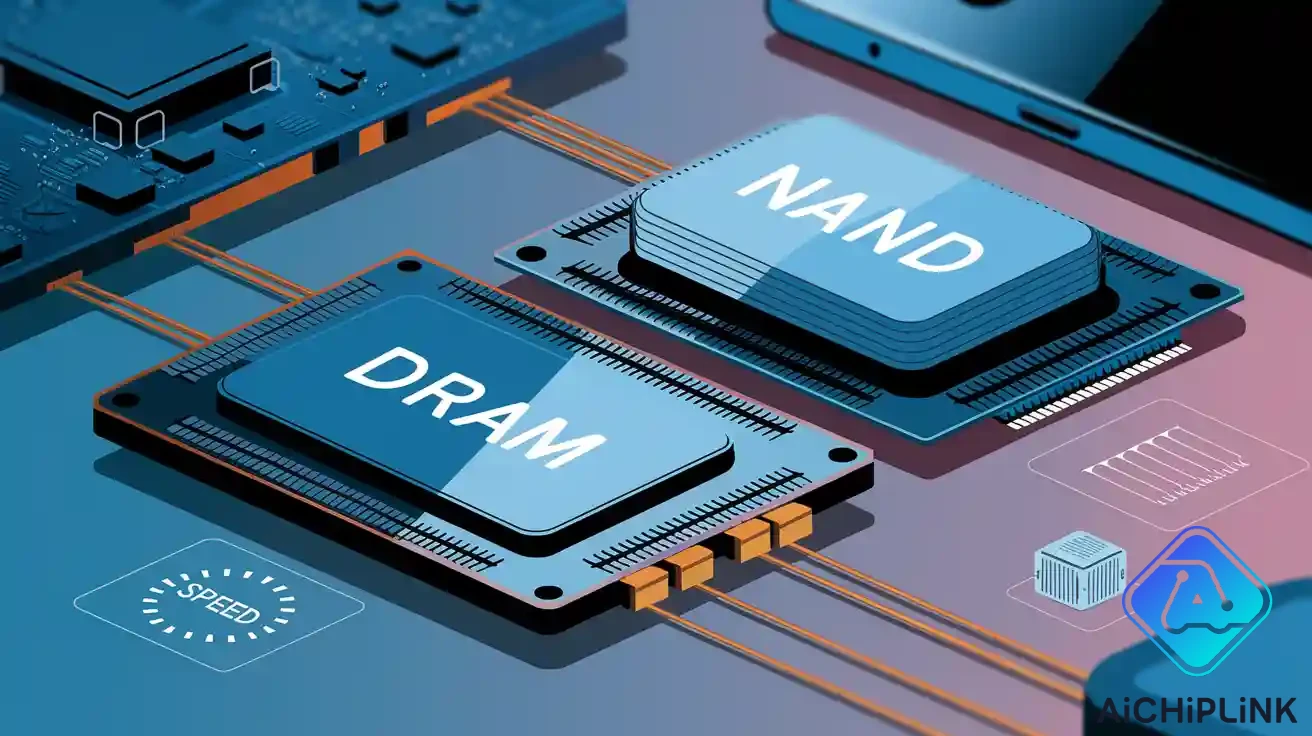DRAM and NAND