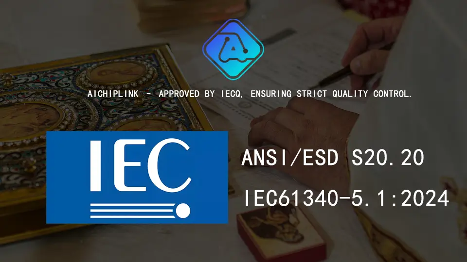 Aichiplink ESD Certifications