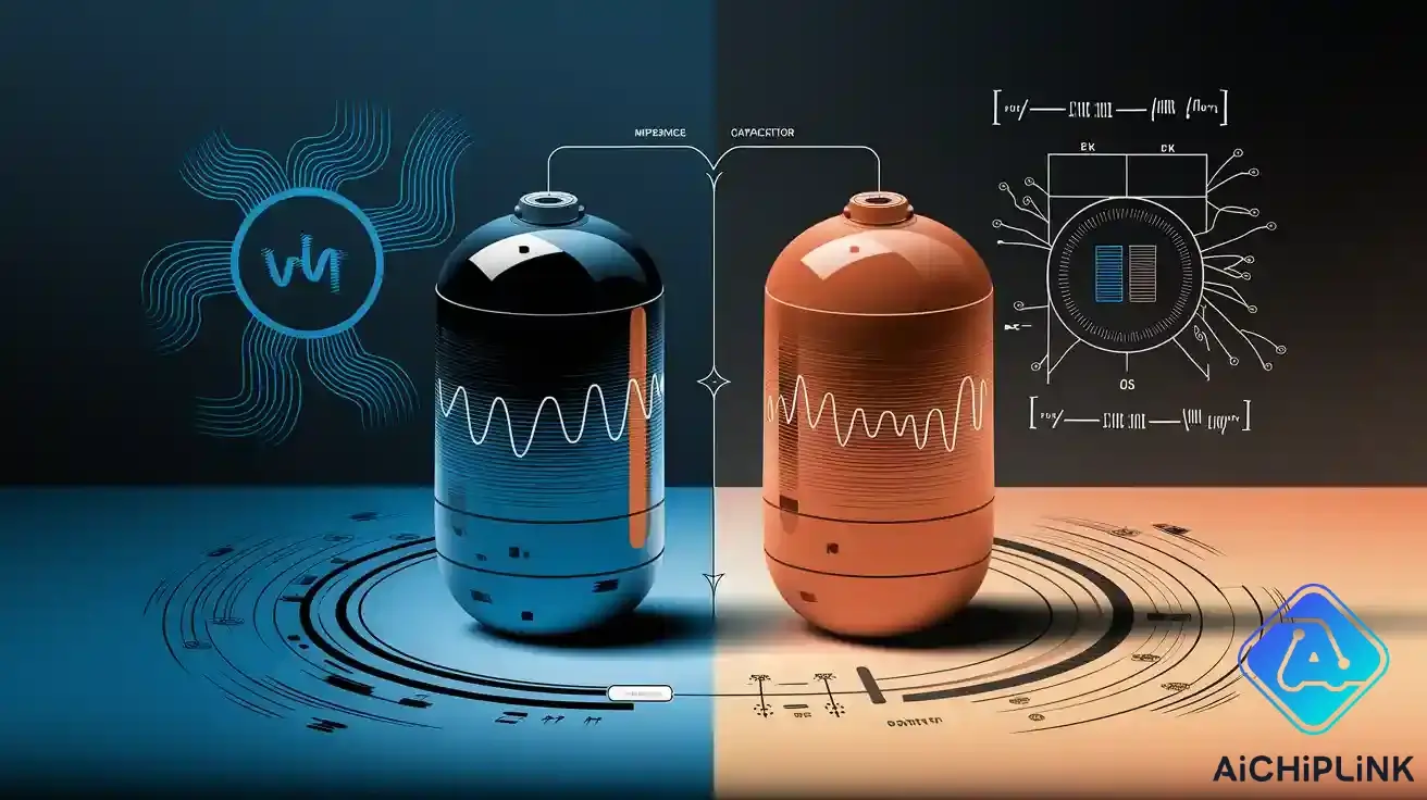 Impedance vs Capacitance in Capacitors