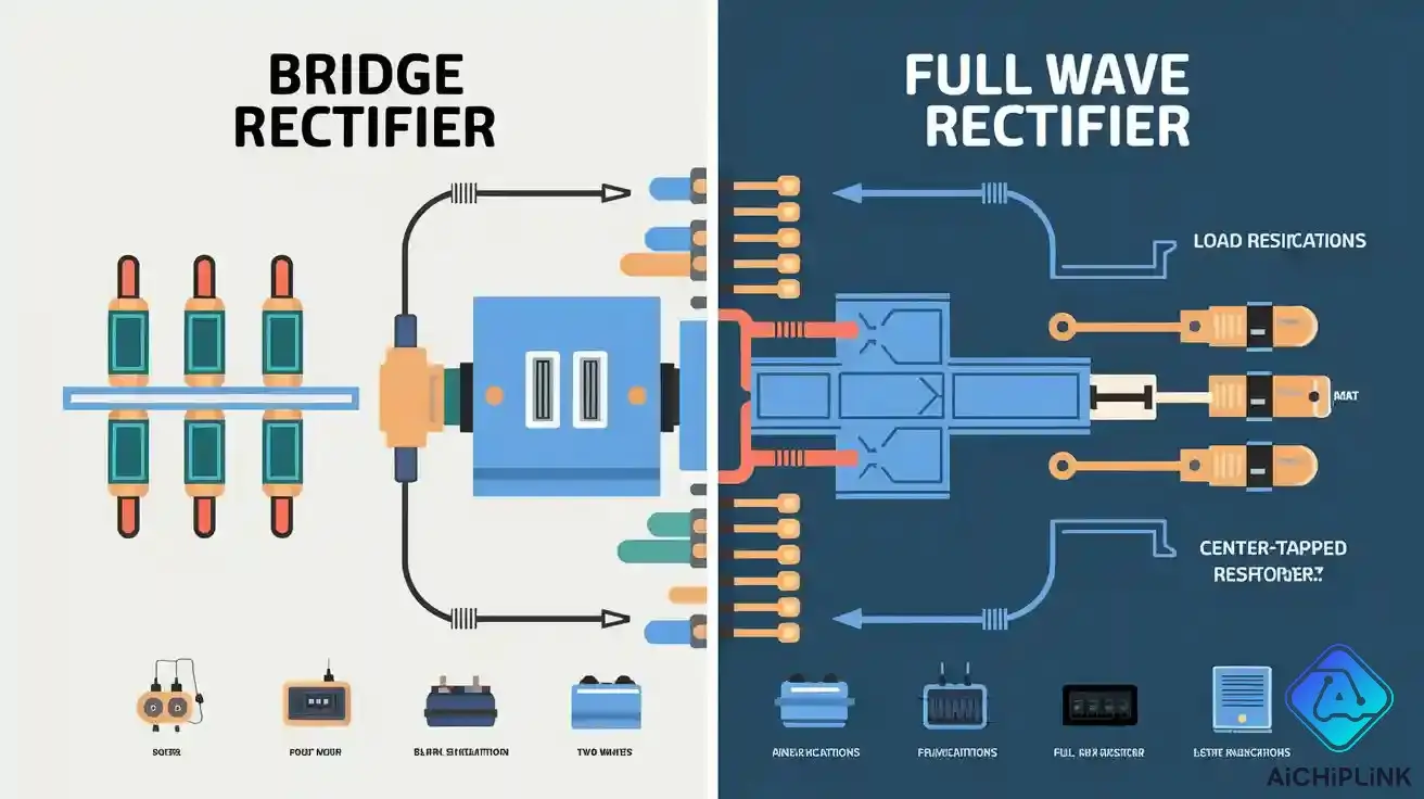 Bridge Rectifier vs Full Wave Rectifier