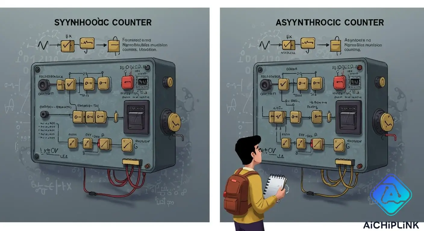Synchronous Counter and Asynchronous Counter