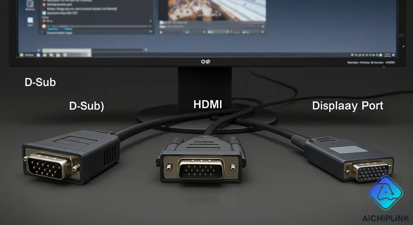 D-Sub, HDMI, or DisplayPort Explained