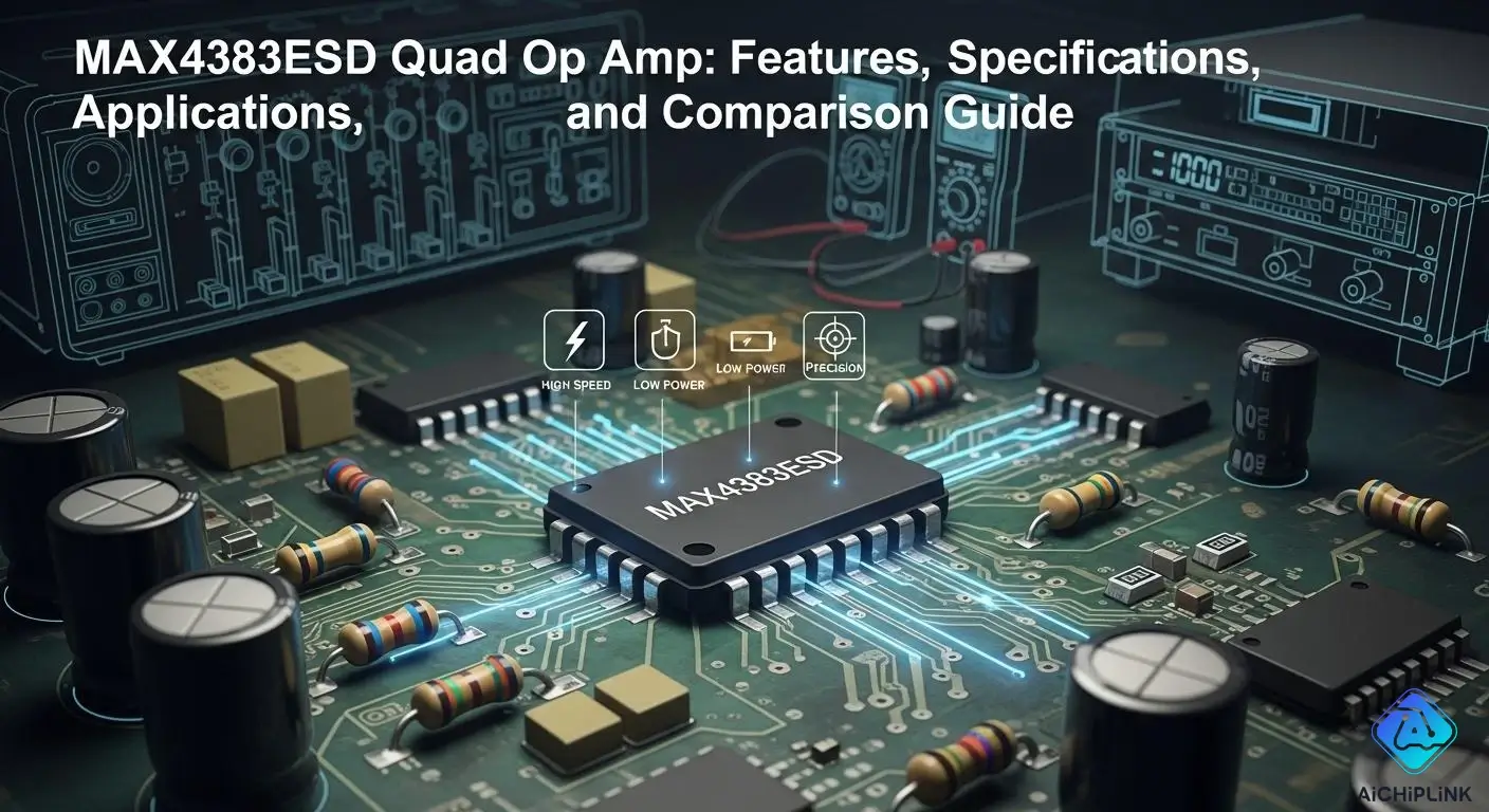 MAX4383ESD Quad Op Amp