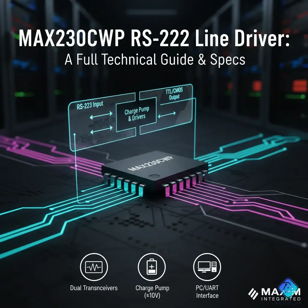 MAX230CWP RS-232 Line Driver