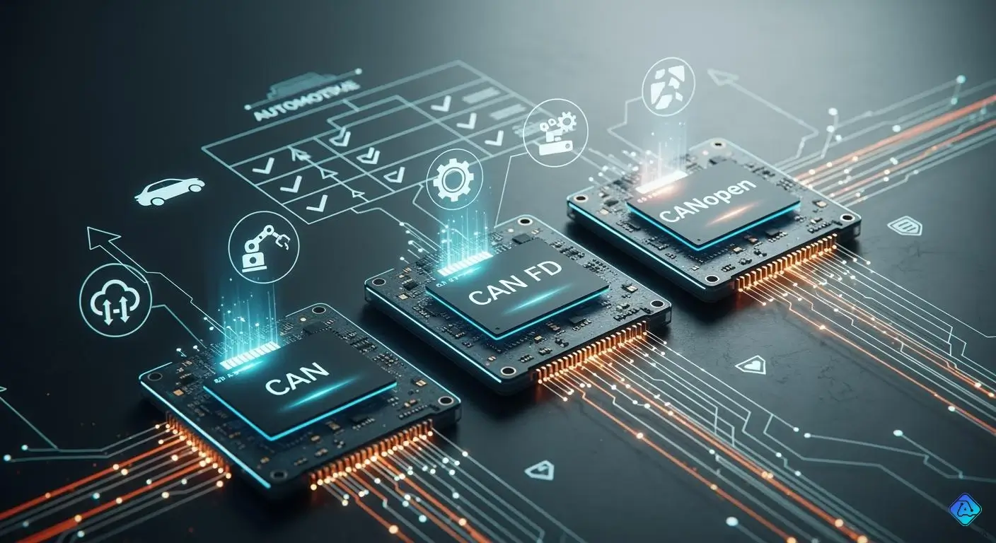 CAN, CAN FD, and CANopen