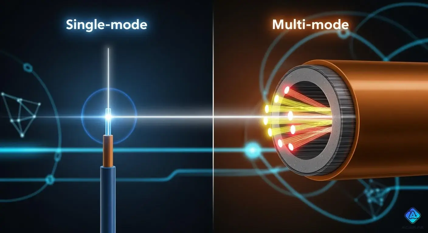 Single-mode vs Multi-mode Fiber