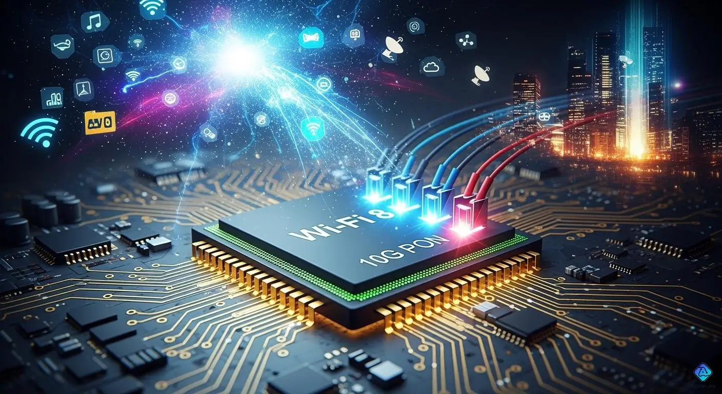 Broadcom's New Wi-Fi 8 and 10G PON Chips