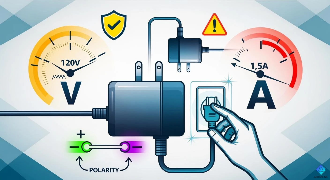 AC Adapter Guide: Voltage, Current, Polarity, Replacement, and Safety ...
