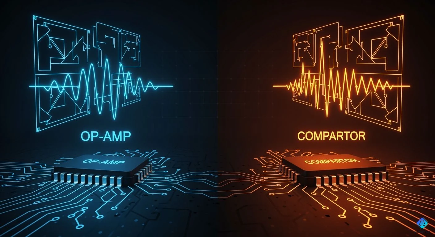 Comparator vs Operational Amplifier