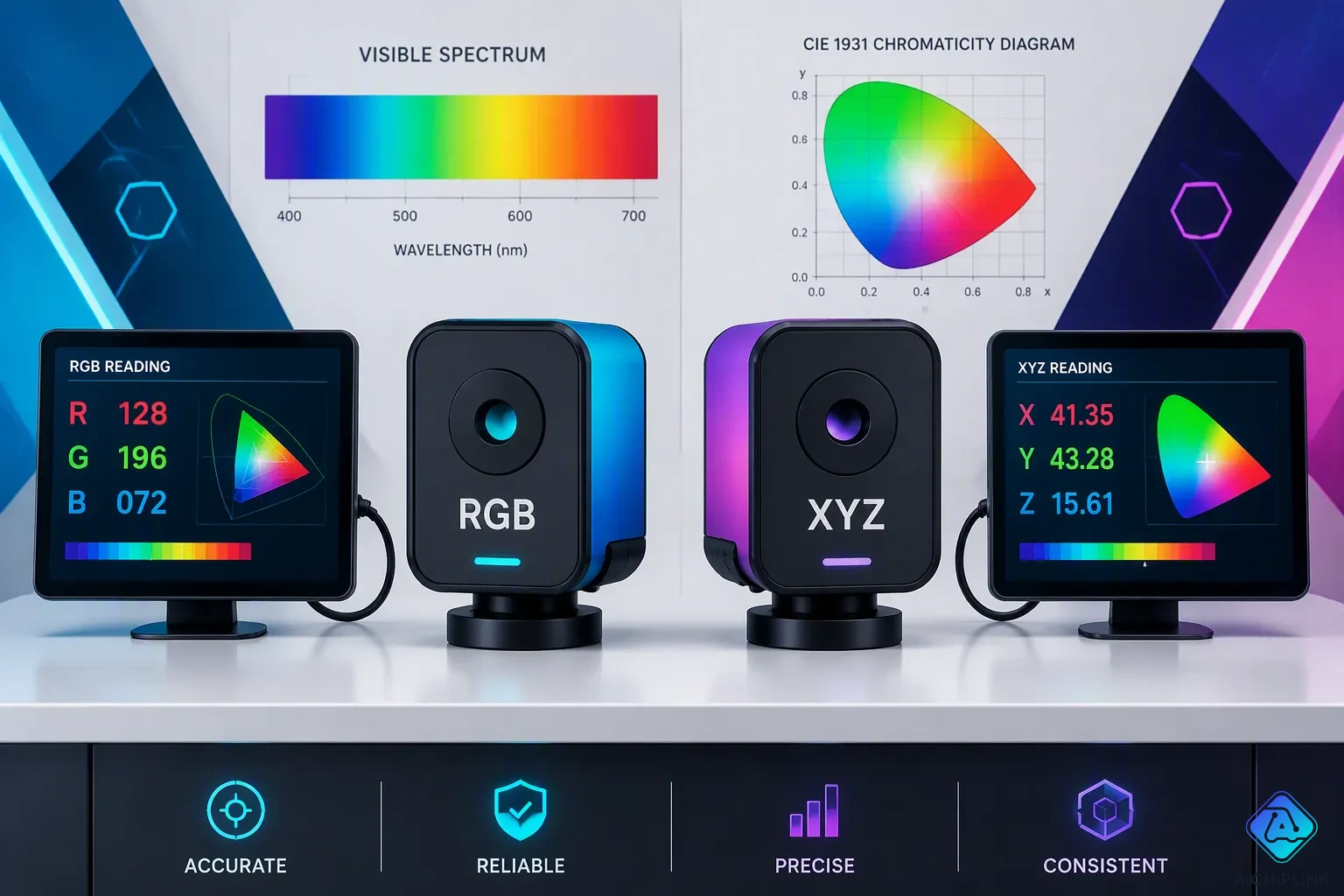 Comparing RGB and XYZ Color Sensors