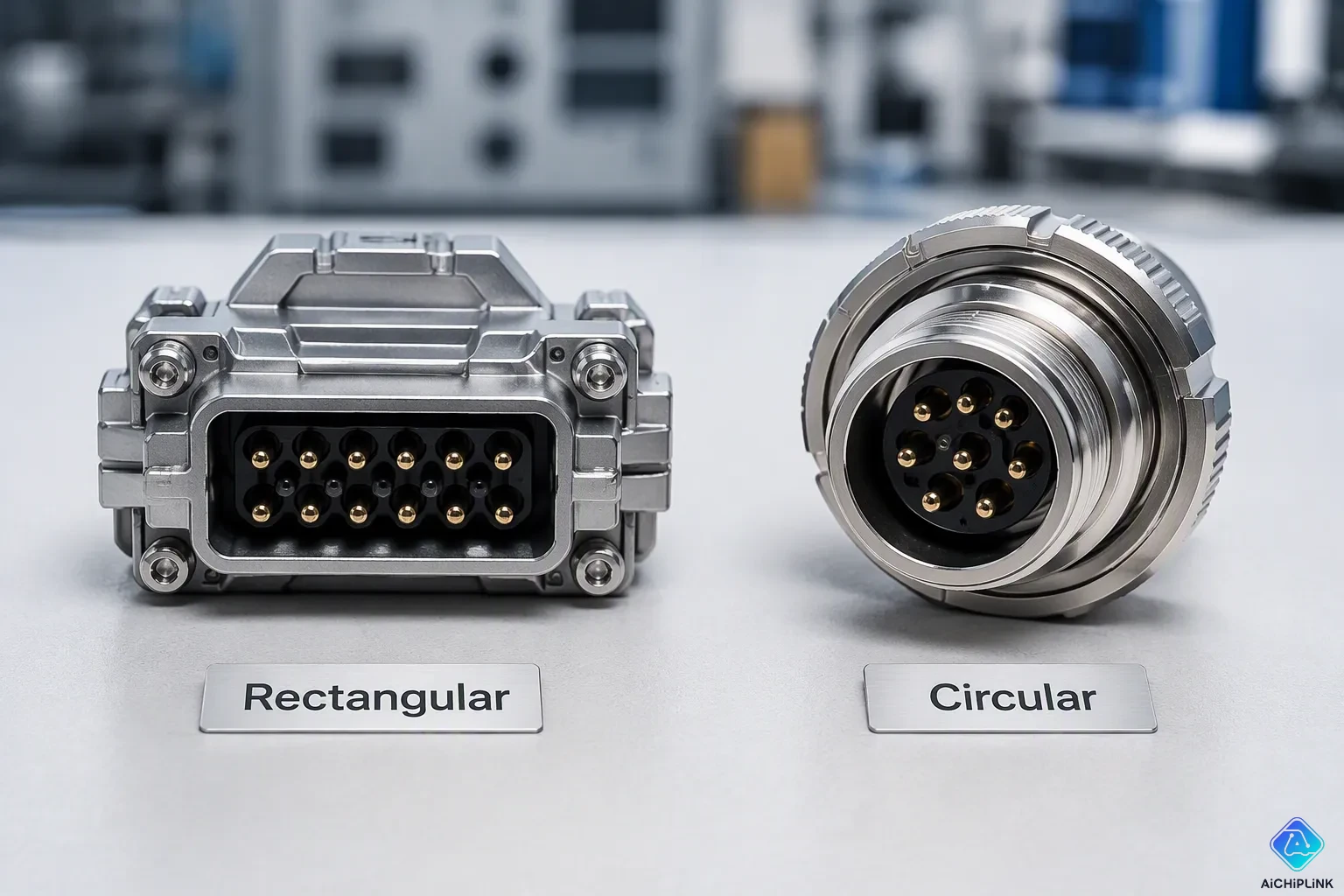 rectangular and circular connectors