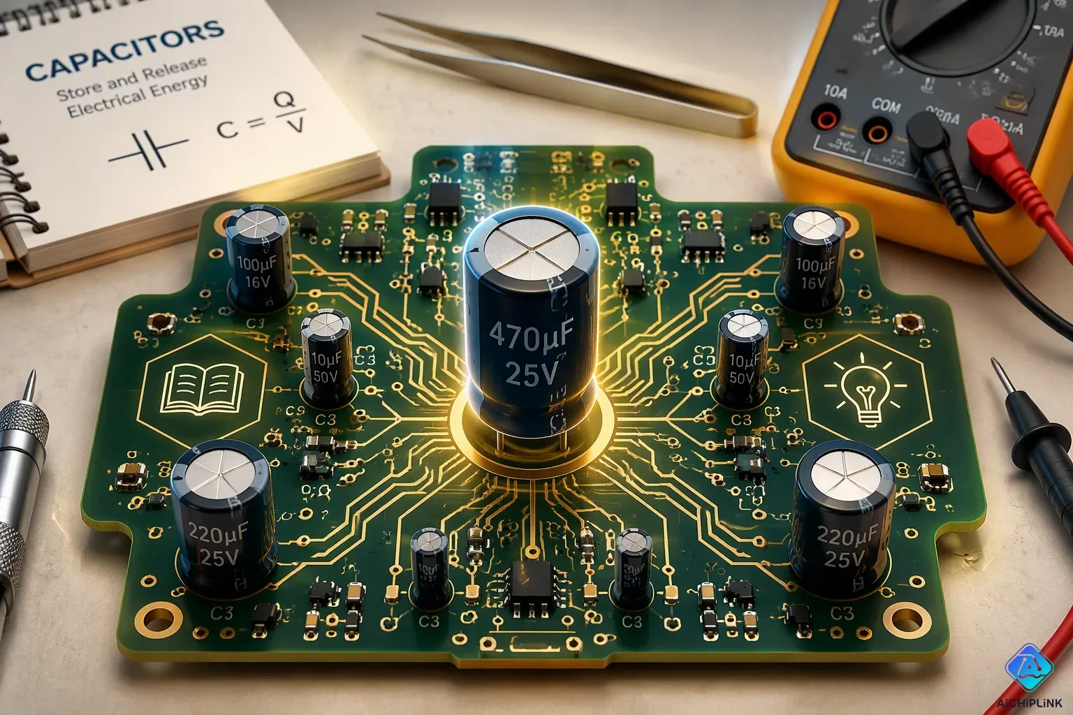 Capacitor Networks Complete