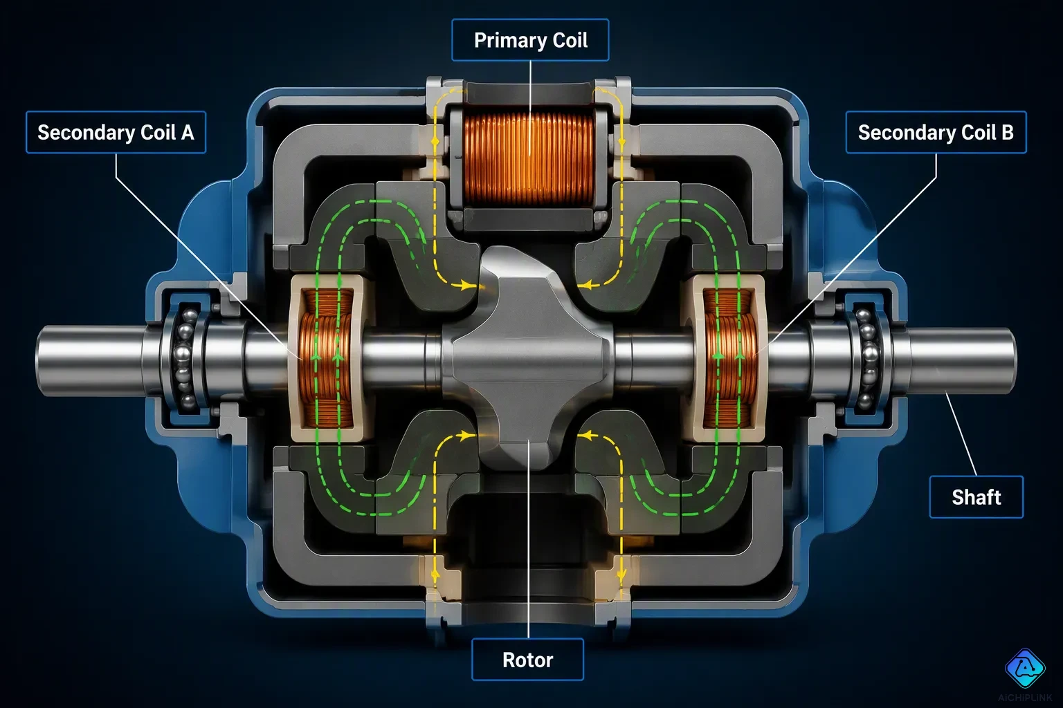 RVDT Construction and Transformer Design