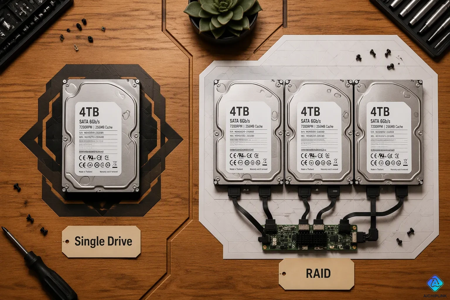 RAID vs. Single Drive Storage