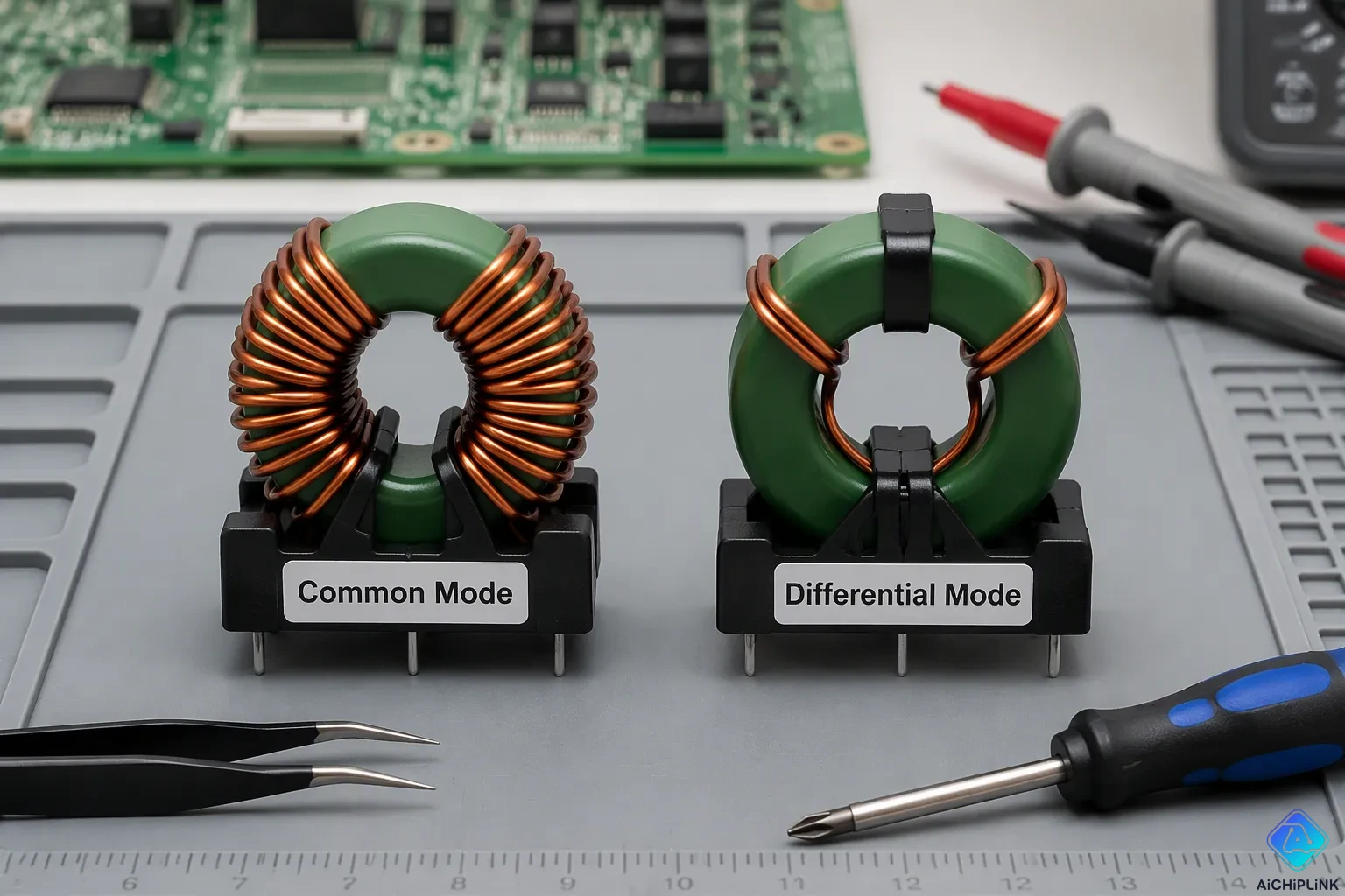 Common Mode Choke vs. Differential Mode Choke