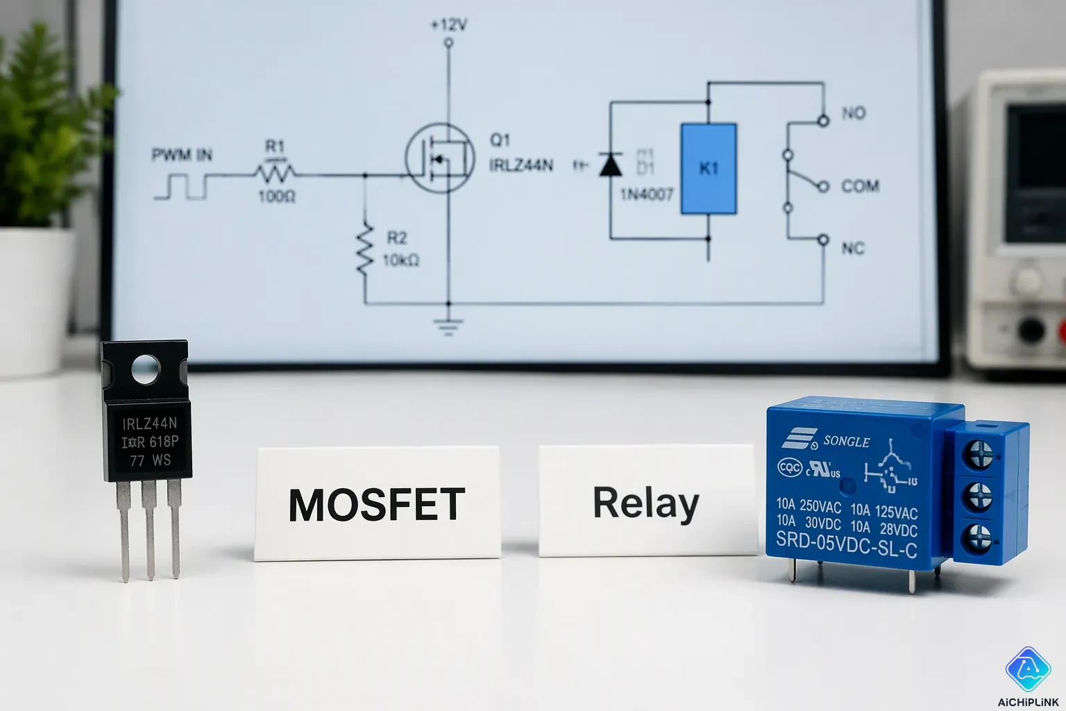 MOSFET vs Relay