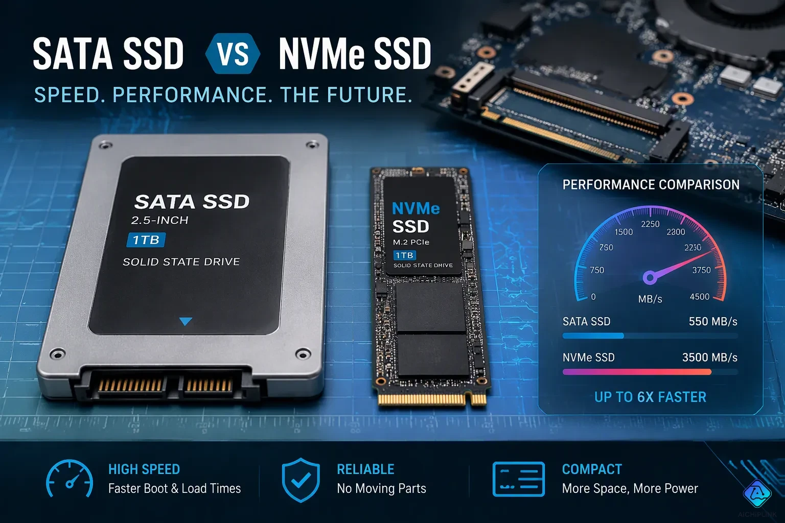 NVMe vs SATA SSD
