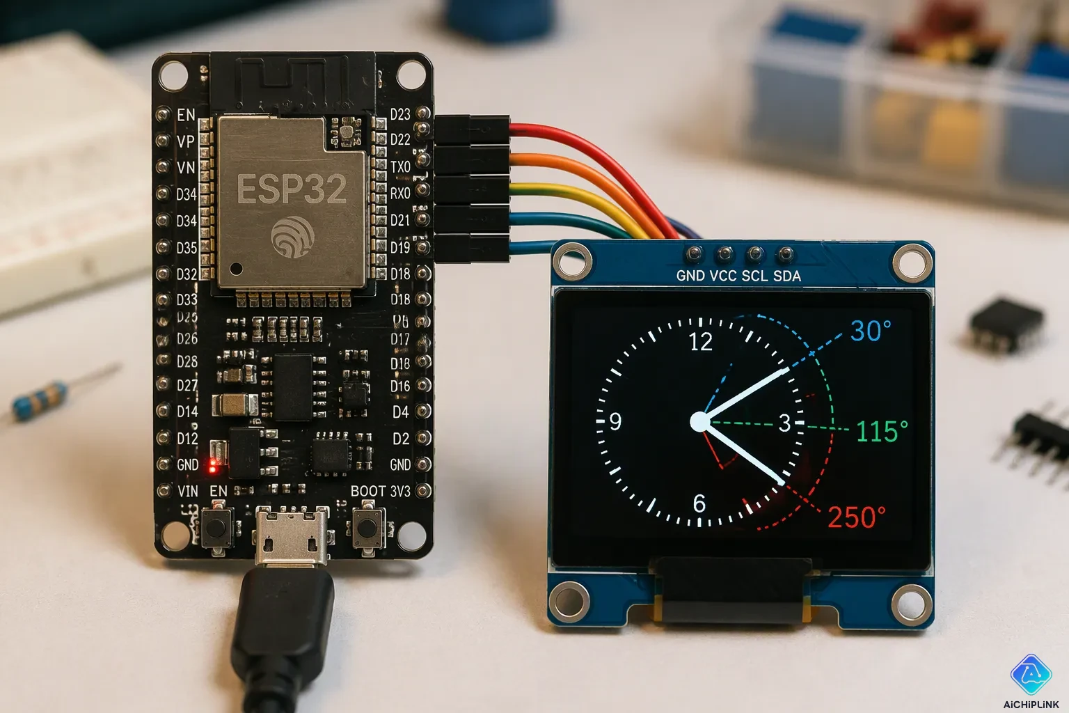 How the Analog Clock Draws the Hands