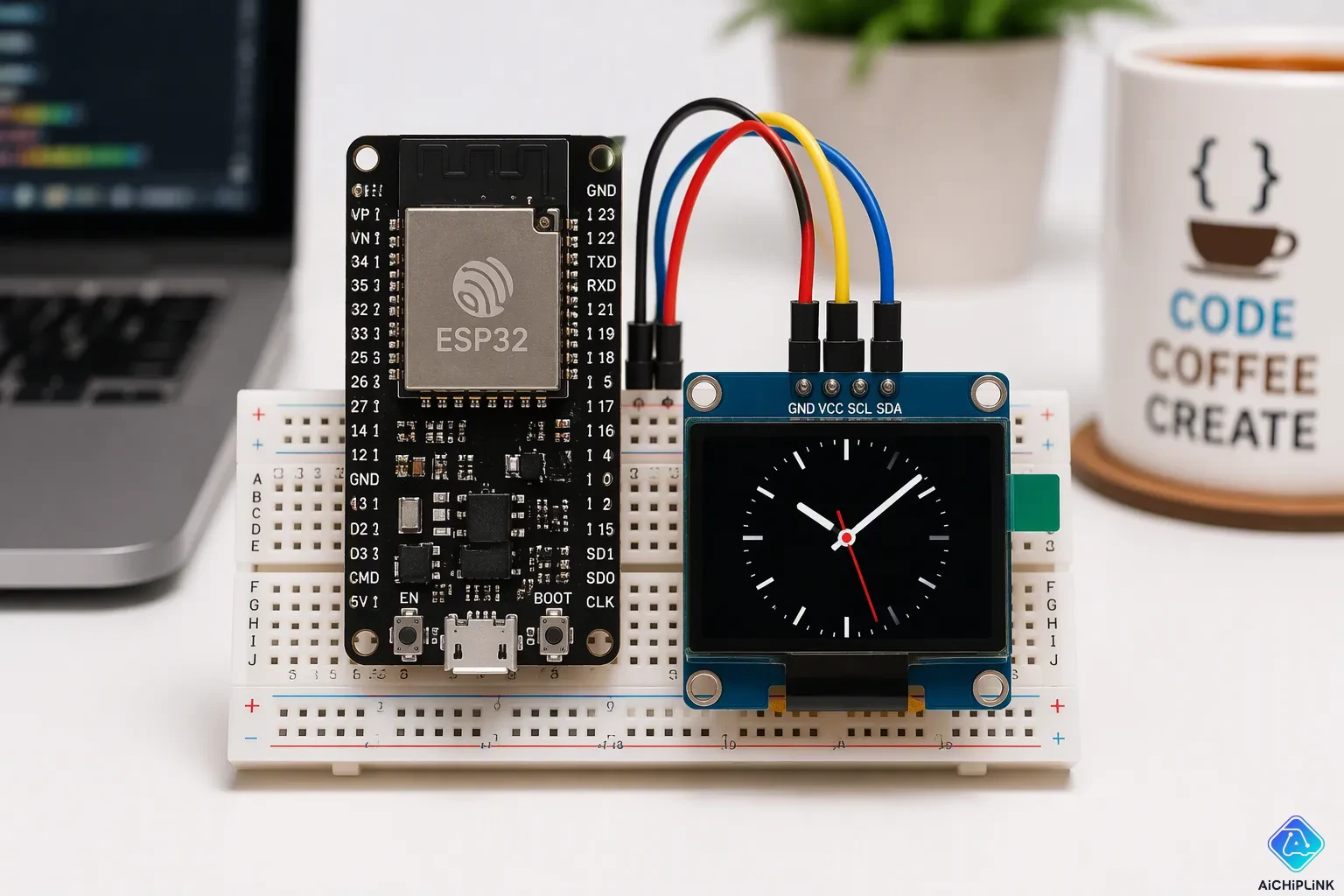 ESP32 & SSD1306 OLED Display